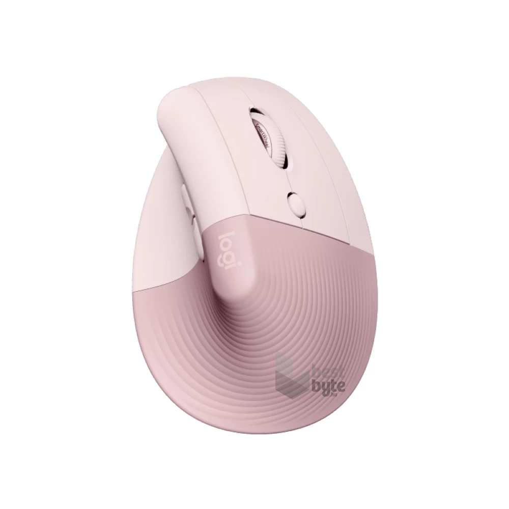 Logitech Lift vertikális vezeték nélküli rózsaszín egér