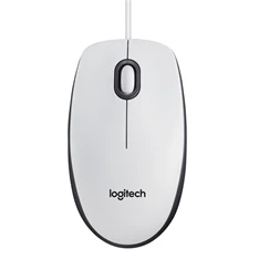 Logitech M100 USB fehér egér