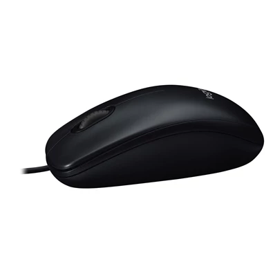 Logitech M100 USB fekete egér