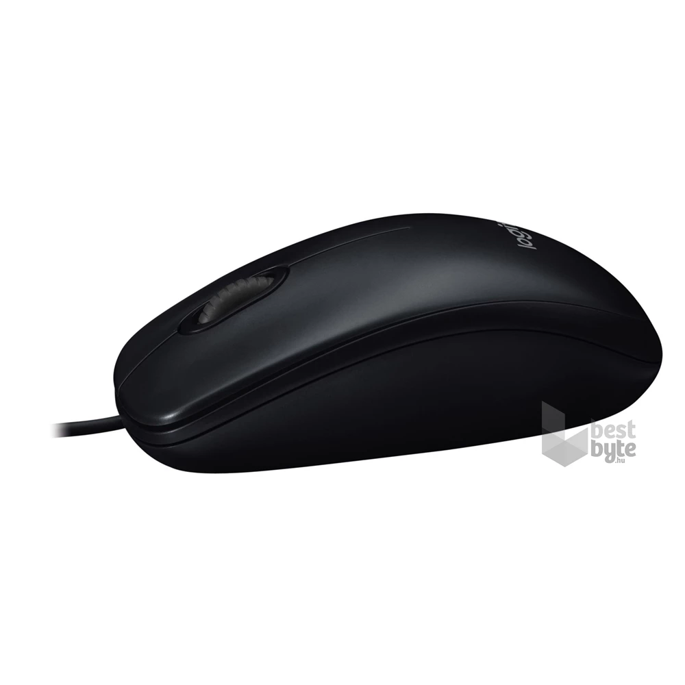 Logitech M100 USB fekete egér