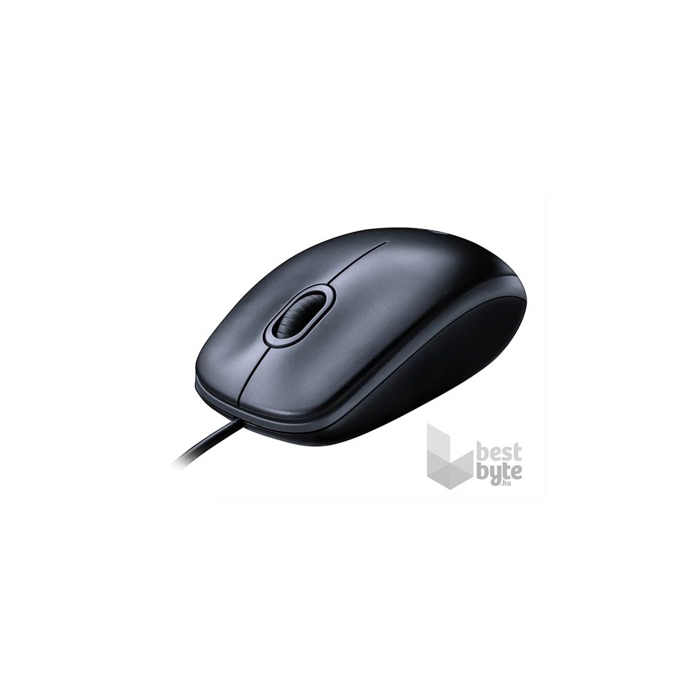 Logitech M100 USB fekete egér