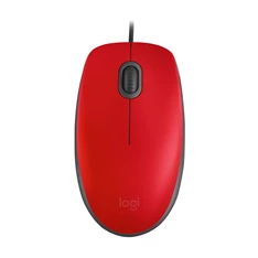 Logitech M110 Silent piros egér