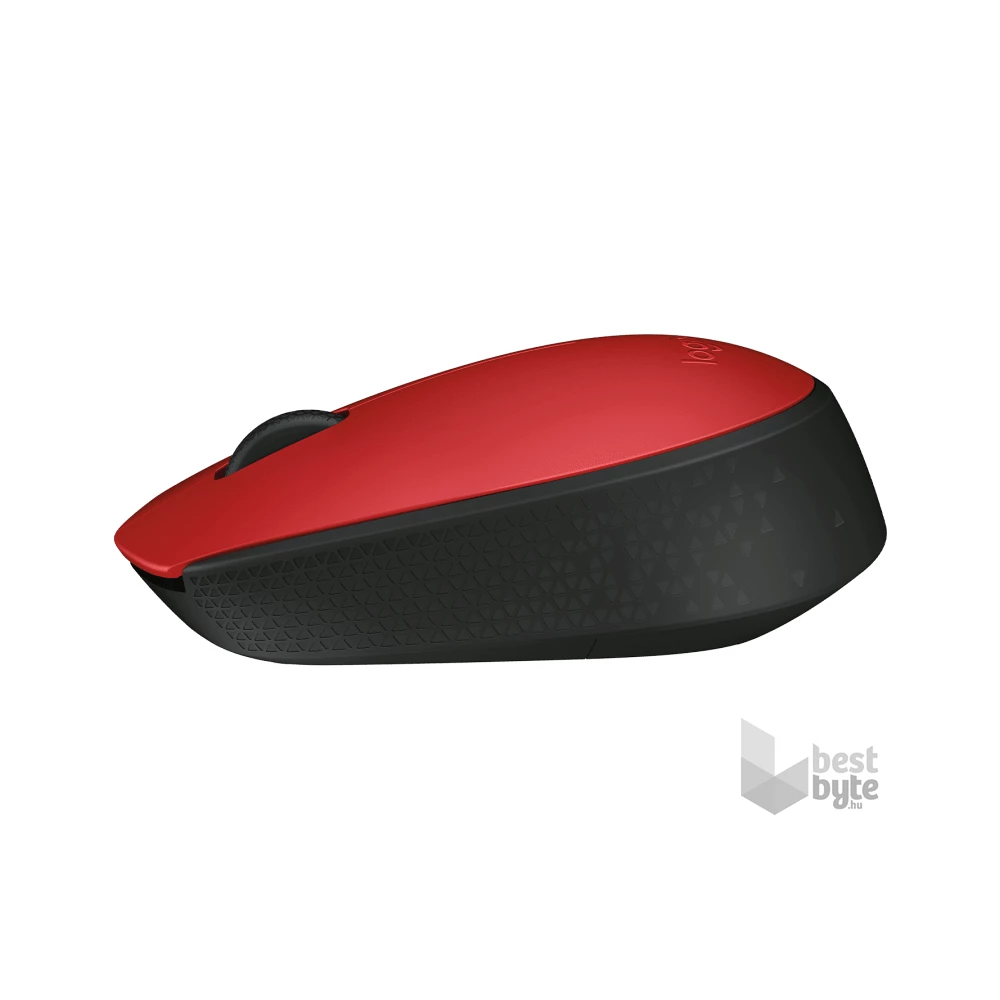 Logitech M171 vezeték nélküli piros notebook egér