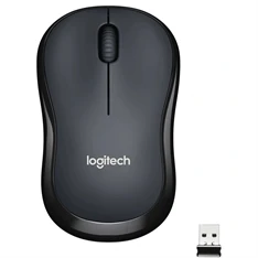 Logitech M220 Silent vezeték nélküli fekete egér