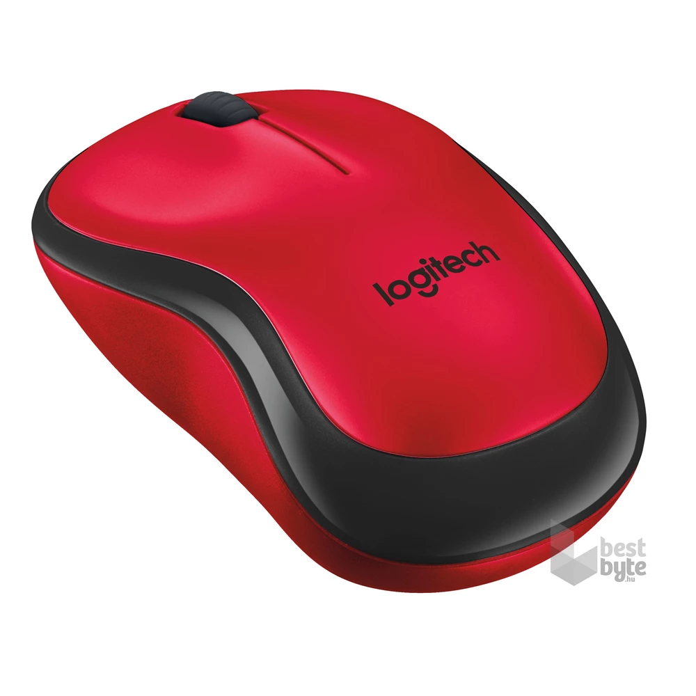 Logitech M220 Silent vezeték nélküli piros egér