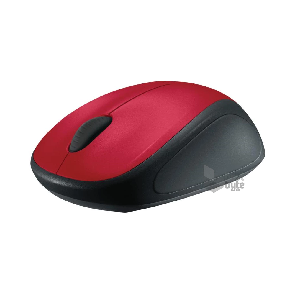 Logitech M235 vezeték nélküli piros notebook egér