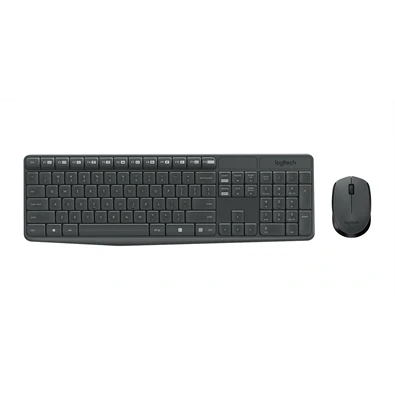Logitech MK235 HUN fekete vezeték nélküli billentyűzet + egér