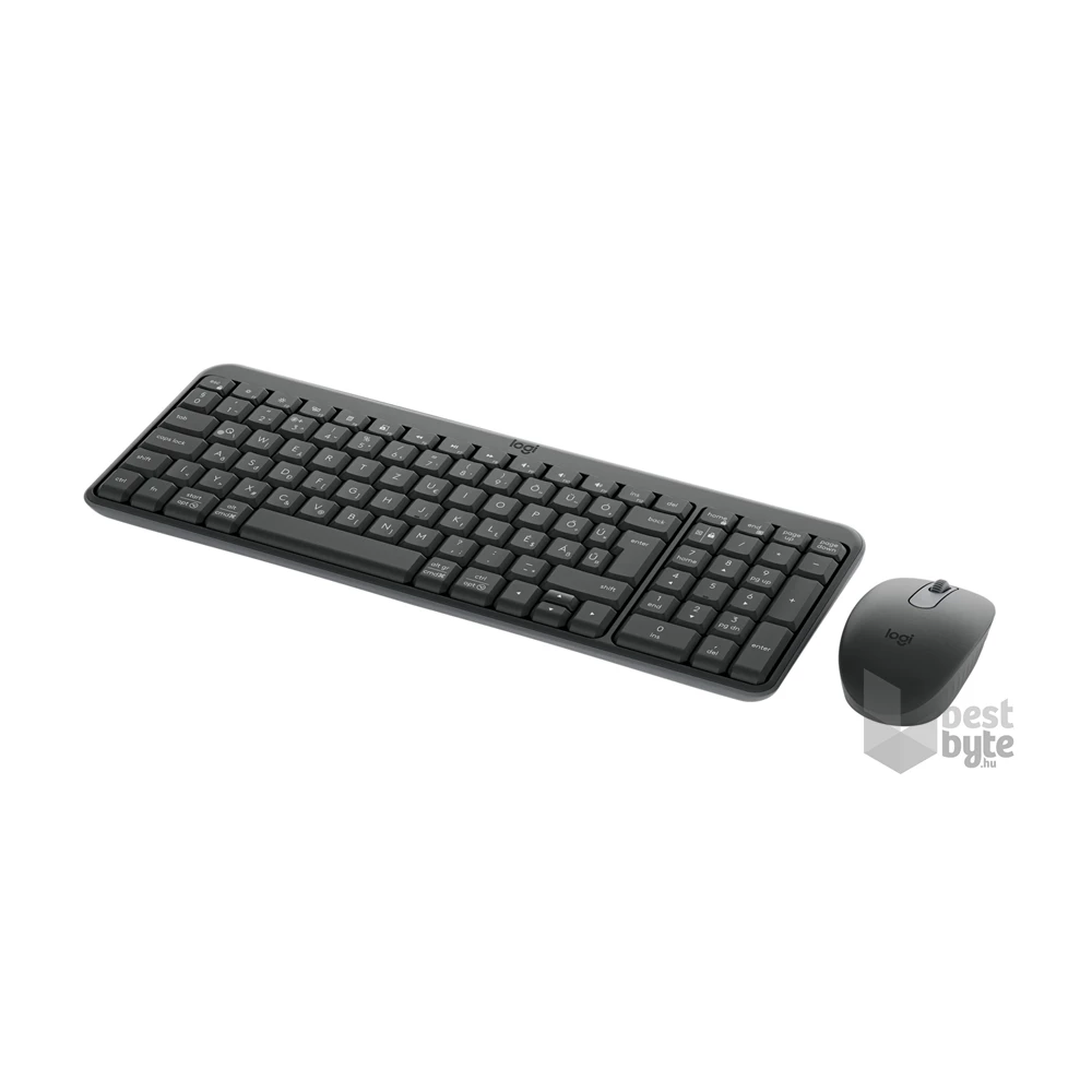 Logitech MK250 HUN grafitszürke vezeték nélküli billentyűzet + egér