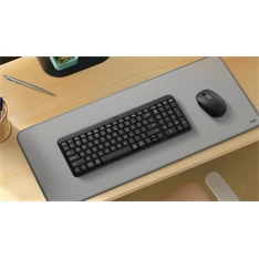 Logitech MK250 HUN grafitszürke vezeték nélküli billentyűzet + egér