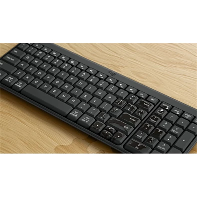 Logitech MK250 HUN grafitszürke vezeték nélküli billentyűzet + egér