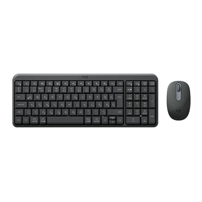 Logitech MK250 HUN grafitszürke vezeték nélküli billentyűzet + egér