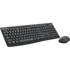 Logitech MK295 Silent HUN grafitszürke vezeték nélküli billentyűzet + egér