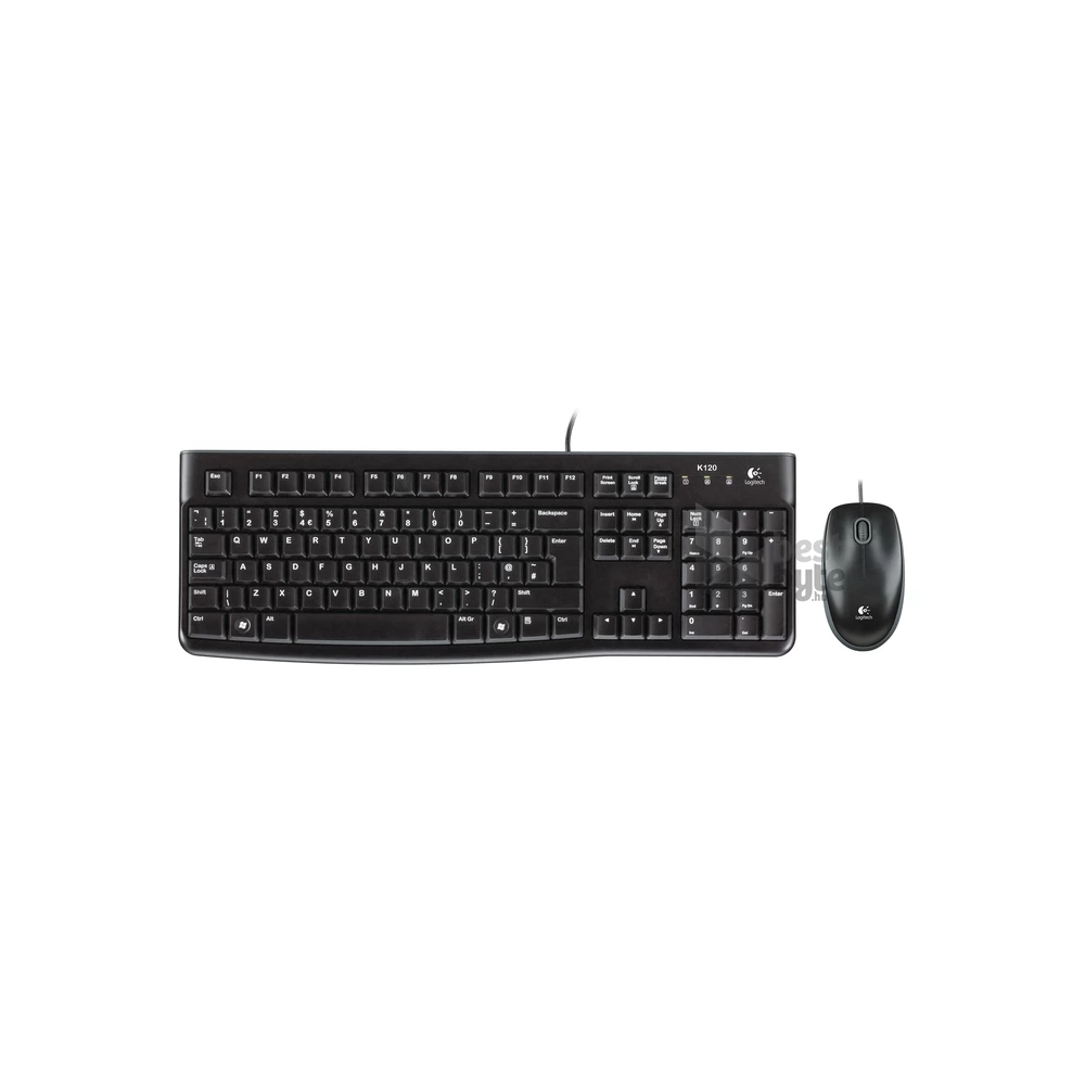 Logitech MK120 HUN fekete USB billentyűzet + egér