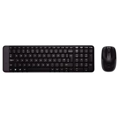 Logitech MK220 HUN fekete vezeték nélküli billentyűzet + egér