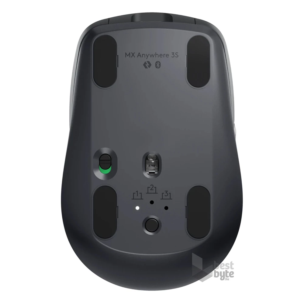 Logitech MX Anywhere 3S vezeték nélküli fekete egér