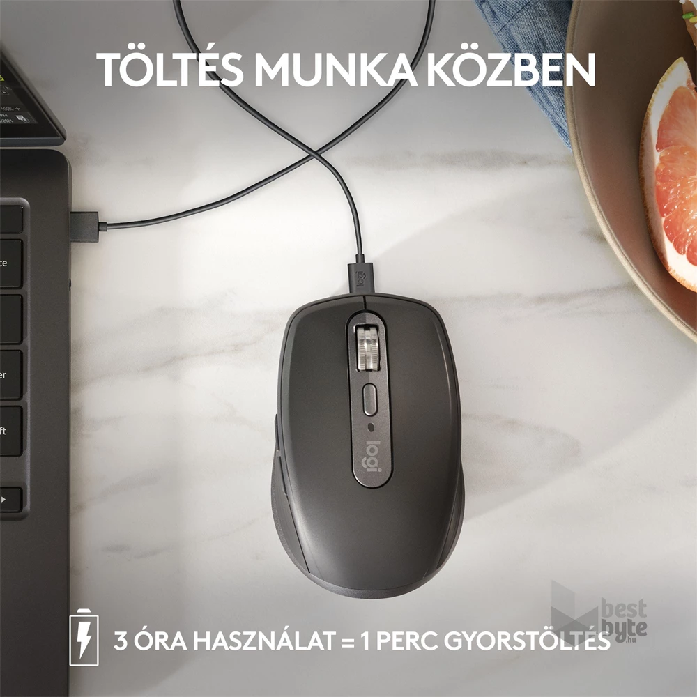 Logitech MX Anywhere 3S vezeték nélküli rózsaszín egér