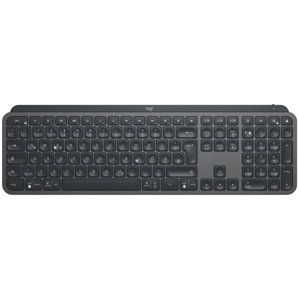 Logitech MX Keys Advanced Wireless Illuminated US grafit billentyűzet