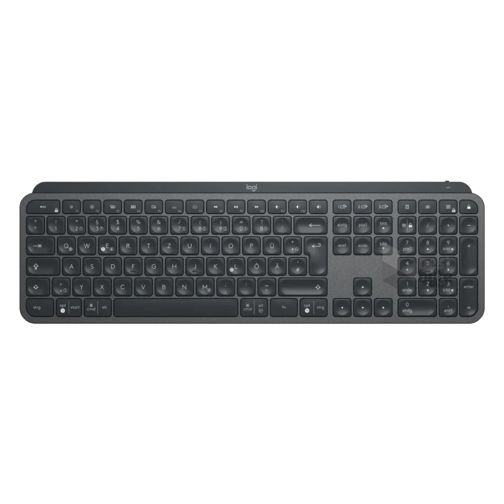 Logitech MX Keys Advanced Wireless Illuminated US grafit billentyűzet