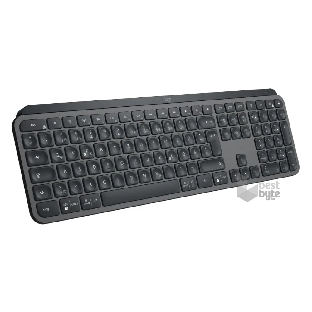 Logitech MX Keys Advanced Wireless Illuminated US grafit billentyűzet