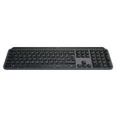 Logitech  MX Keys S lézergravírozott magyar kiosztású grafitszürke vezeték nélküli billentyűzet