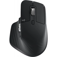 Logitech MX Master 3 vezeték nélküli fekete egér (Újracsomagolt)