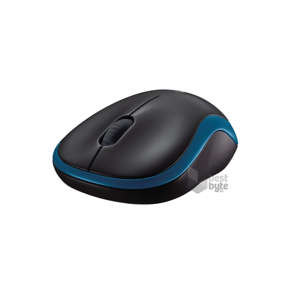 Logitech M185 vezeték nélküli kék notebook egér