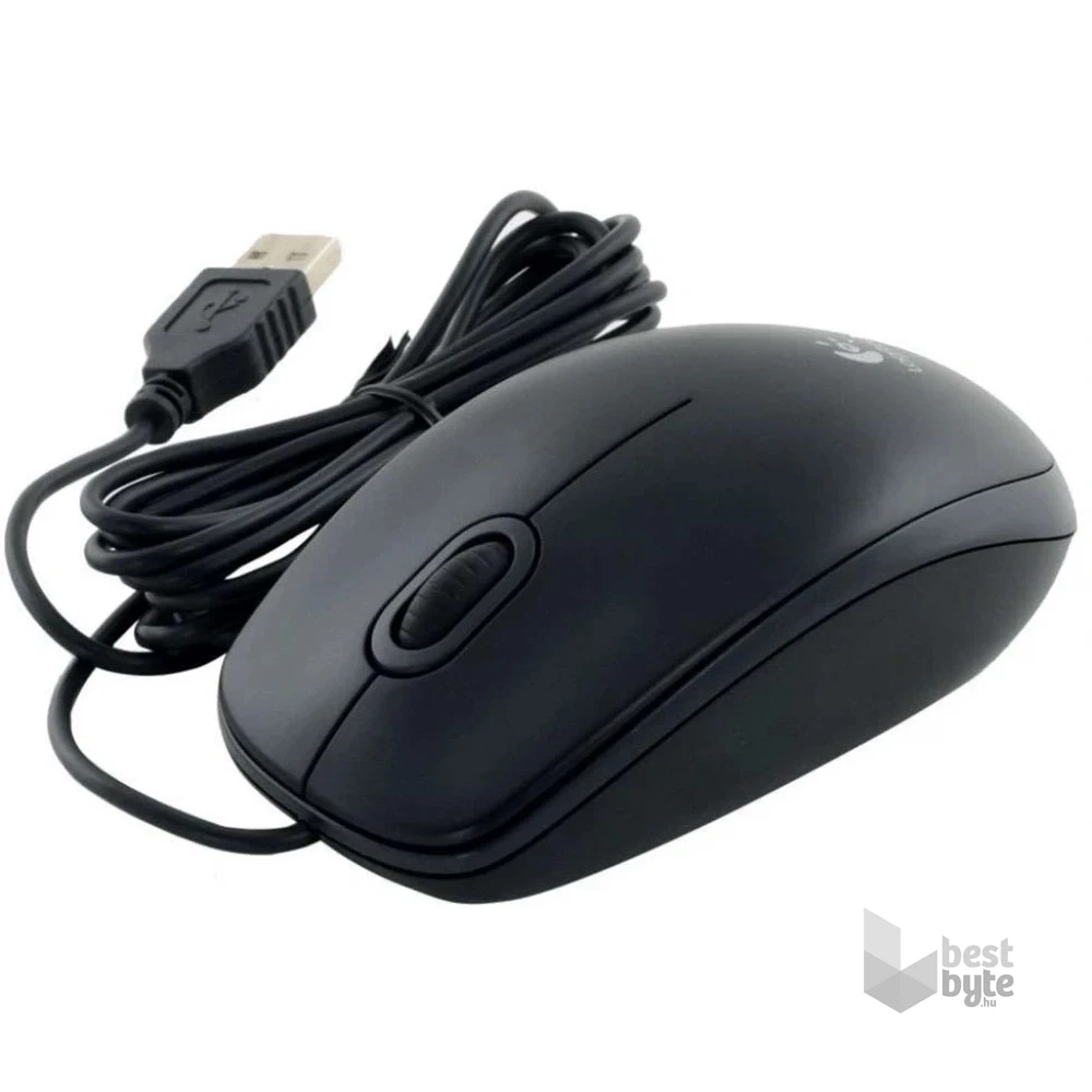 Logitech OEM B100 USB fekete egér
