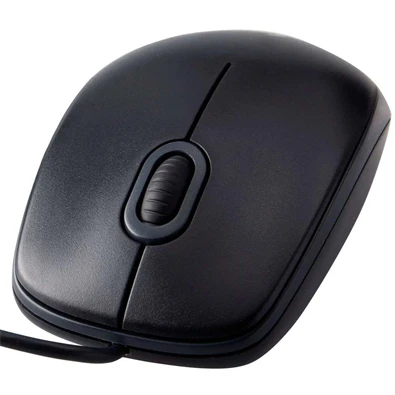Logitech OEM B100 USB fekete egér