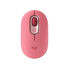 Logitech POP with emoji vezeték nélküli rózsaszín egér