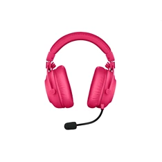 Logitech PRO X 2 LIGHTSPEED Wireless magenta gamer headset