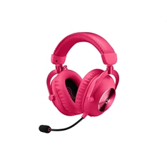 Logitech PRO X 2 LIGHTSPEED Wireless magenta gamer headset