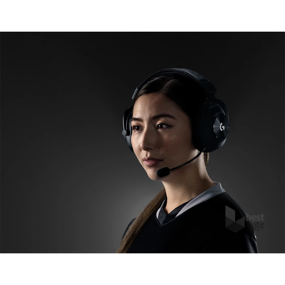 Logitech PRO X Lightspeed Wireless fekete gamer headset