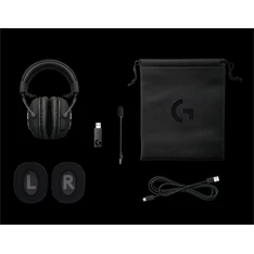 Logitech PRO X Lightspeed Wireless fekete gamer headset (Használt - B)