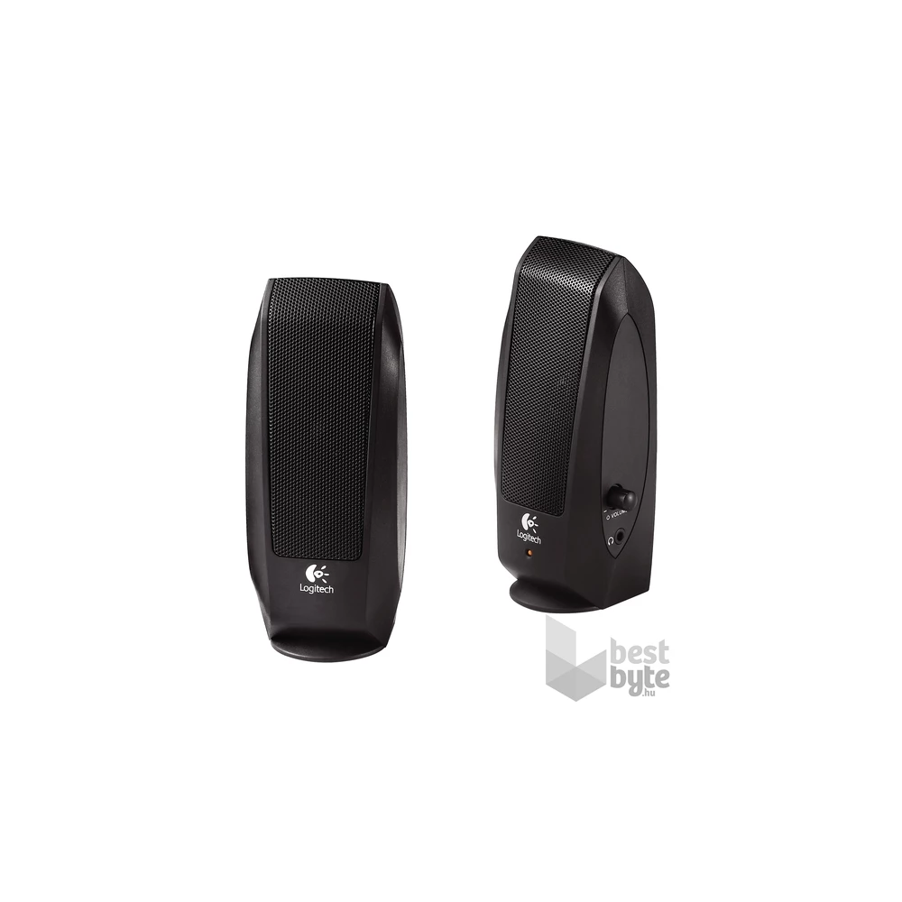Logitech S120 jack 2.0 2,3W fekete hangszóró