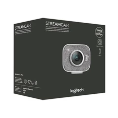 Logitech StreamCam 1080p mikrofonos grafitszürke webkamera