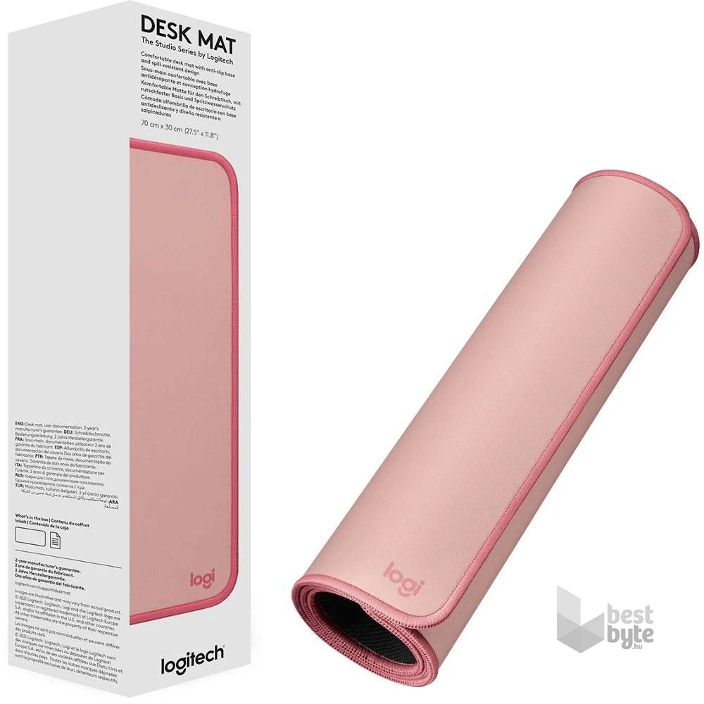 Logitech Studio Series Desk Mat sötétrózsaszín egérpad