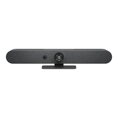 Logitech Rally Bar Mini (3840x2160 képpont, 90°-os látótér, mikrofon, Ultra HD) grafitszürke webkamera