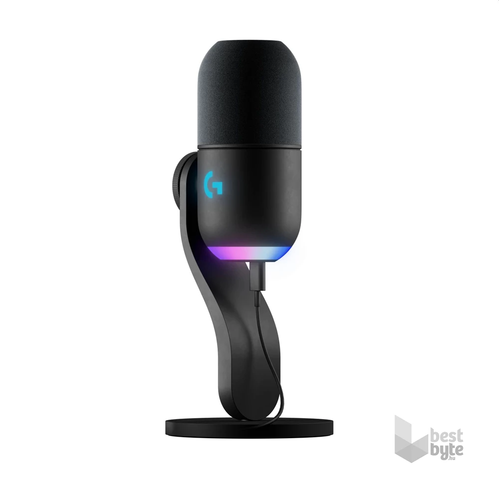 Logitech Yeti GX RGB fekete mikrofon