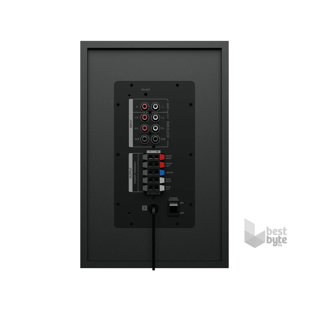 Logitech Z607 jack 5.1 160W Bluetooth FM fekete hangszóró