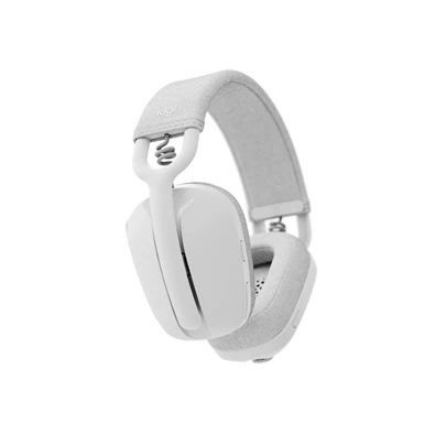Logitech Zone Vibe 100 Bluetooth mikrofonos fehér fejhallgató