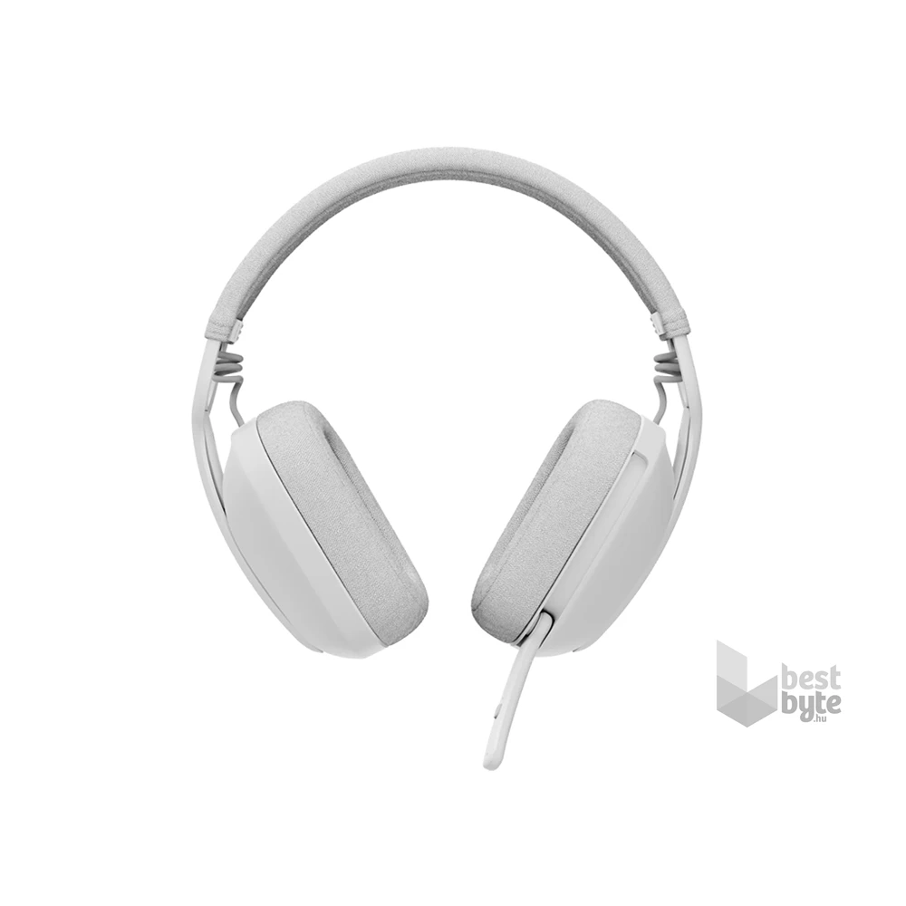 Logitech Zone Vibe 100 Bluetooth mikrofonos fehér fejhallgató