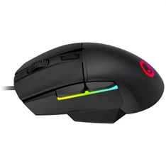 Lorgar Jetter 357 RGB fekete gamer egér