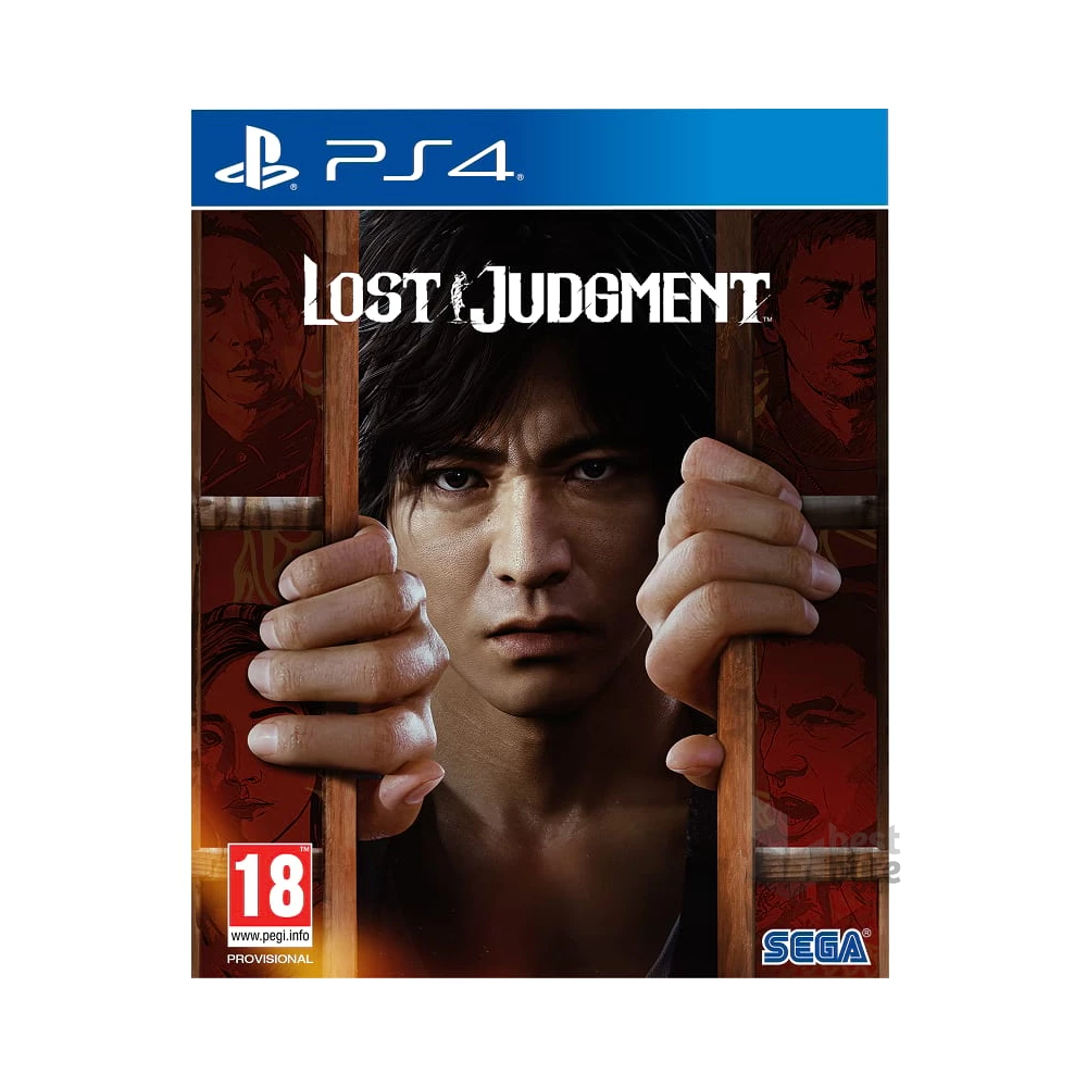 Lost Judgment PS4 játékszoftver
