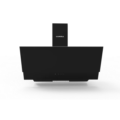Luxell DA9-835 fekete, szabadonálló, döntött, méret:90 cm, zajszint:60 dB, páraelszívó
