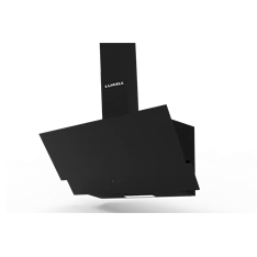 Luxell DA9-835 fekete, szabadonálló, döntött, méret:90 cm, zajszint:60 dB, páraelszívó
