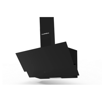 Luxell DA9-835 fekete, szabadonálló, döntött, méret:90 cm, zajszint:60 dB, páraelszívó