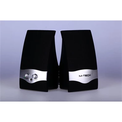 M-Tech MT-699 jack 2.0 3W fekete-ezüst hangfal