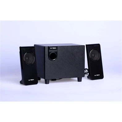 M-Tech MT-205 jack 2.1 12W fekete hangfal