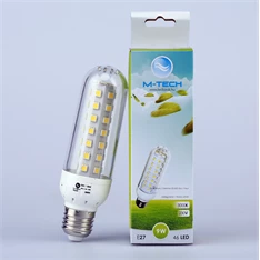 M-Tech MTL403 E27 9W 180 fok, 680 lumen meleg fehér Led izzó