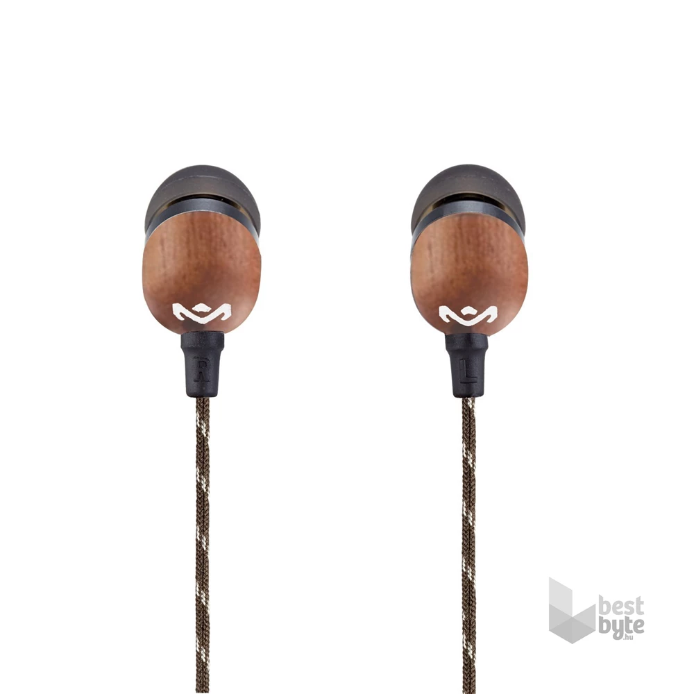 Marley Smile Jamaica Signature Black vezetékes fülhallgató